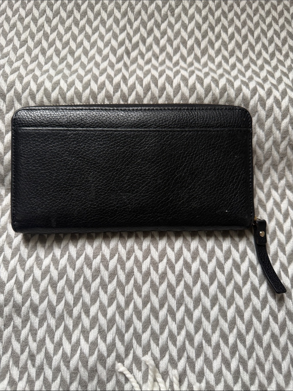 Kate spade Black Leather Zip Wallet - Picture 2 of 9